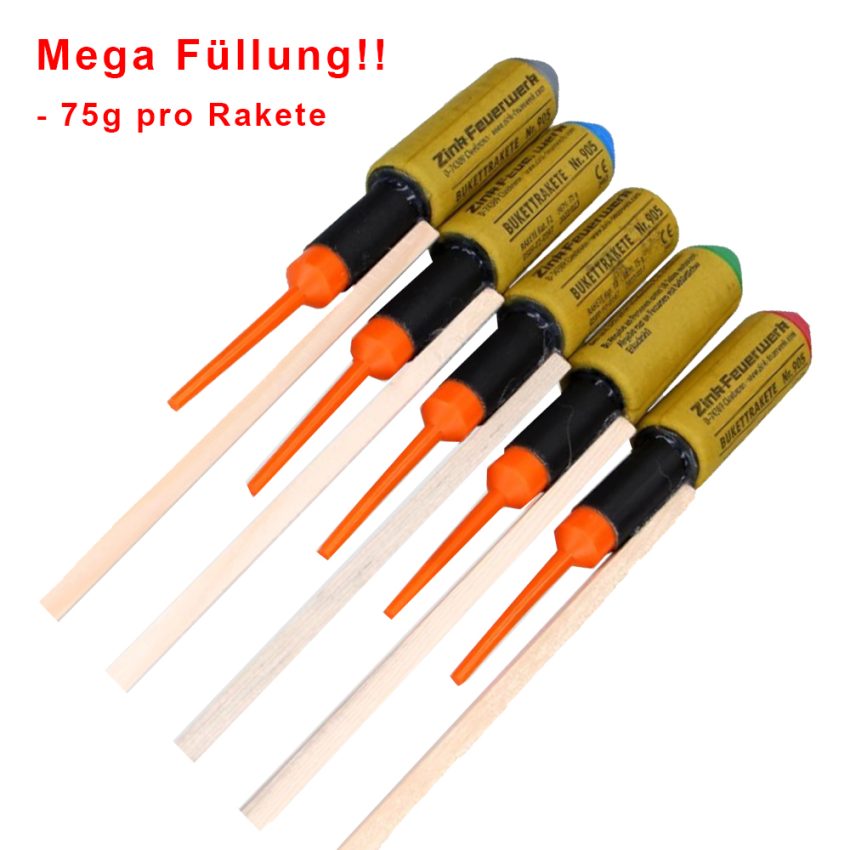 Zink Bukettraketen Set 905